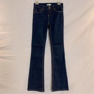 Love Fire dark blue boot cut jeans